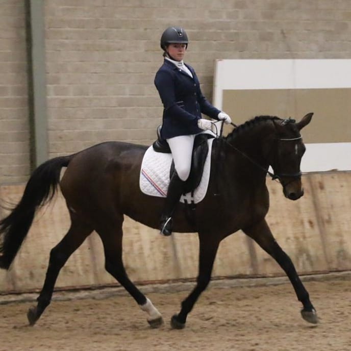 Anne Brouwer reservekringkampioen in L1-dressuur